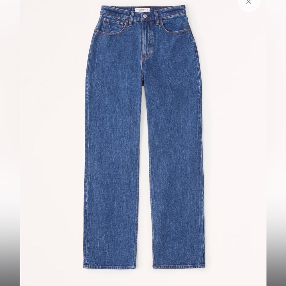 Abercrombie Curve Love High Rise 90s Relaxed Jean